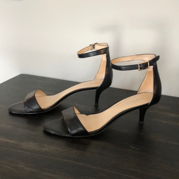 nine west leisa kitten heel sandals